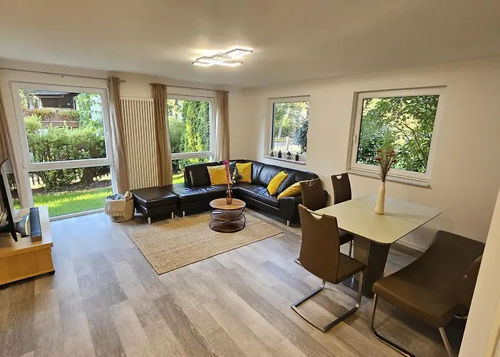 Am Stadtpark 2 Terrassen, 2br, 84m2 Appartement Ilmenau